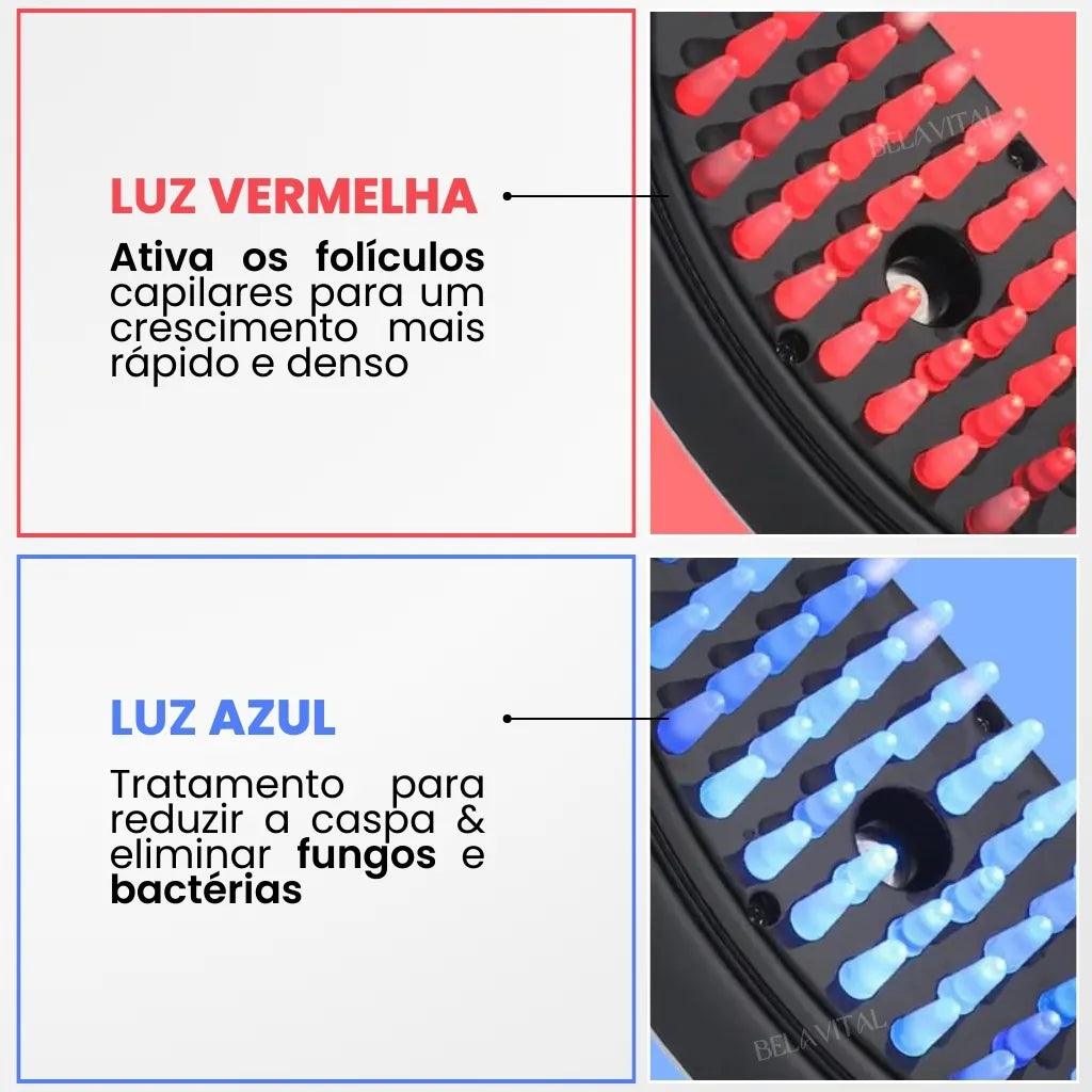 Escova de Terapia Capilar: TheraBrush Smarts 4 em 1